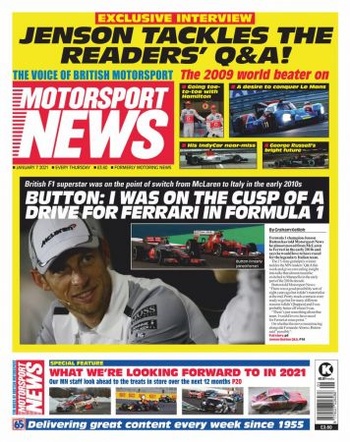 DevCourseWeb Motorsport News January 07 2021