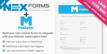 DesignOptimal CodeCanyon Mailster for NEX Forms v7 5 1 27019198