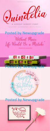 DesignOptimal Quindelia Font