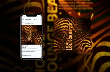 DesignOptimal Event Party Square Flyer Social Media Post F8NE2UP