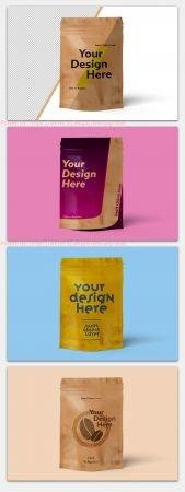 DesignOptimal Mockup of a Food Packaging Sachet 364771463
