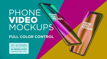 DesignOptimal Videohive Phone Video Mockups V1 27435901