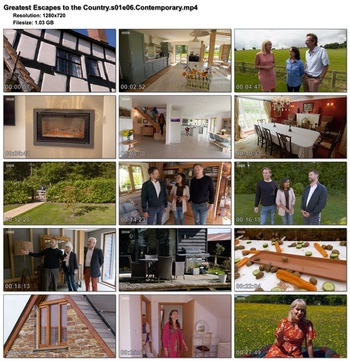 Greatest Escapes to the Country S01 E06 E10 1280x720p HD 50fps soft Eng subs