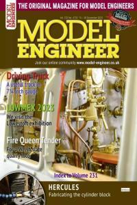 Model Engineer Vol 232 Issue 4732 15 28 December 2023 PDF