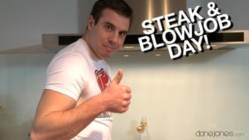 DaneJones Connie Carter Horny Couple Celebrate Steak an Blowjob Day
