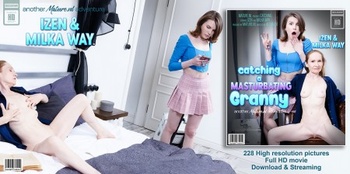 MatureNL 23 11 22 Izen And Milka Way Catching A Masturbating Granny XXX 1080p MP4 P2P XC