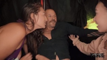 ShareMyBF 23 02 13 Bella Rolland And Kimmy Kimm Tag Teaming His Shy GF XXX 480p MP4 XXX