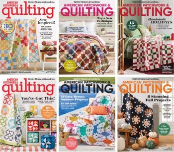 American Patchwork Quilting Full Year 2023 Collection