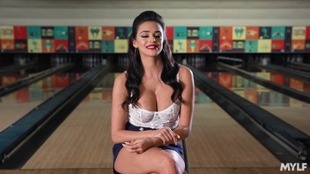 MylfOfTheMonth 23 02 14 Armani Black Bowling Angel XXX 720p MP4 XXX