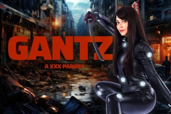 VRCosplayX Jewelz Blu GANTZ A XXX Parody Cosplay Reverse Cowgirl TV Show 2048p