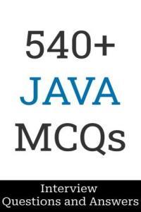 540 Java Interview Questions and Answers DevCourseWeb