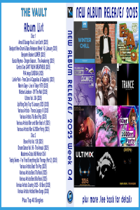 NEW ALBUM RELEASES 2025 Week 04 Vault