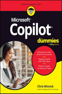 computer internet Microsoft Copilot For Dummies by Chris Minnic