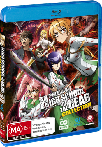 High School of the Dead 2010 BluRay 1080p x265 FLAC ITA JPN Subs Ita Eng Extra v2 15GB stress