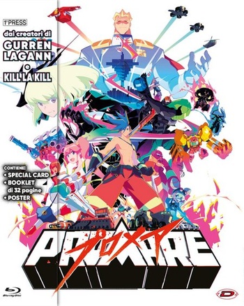 Promare 2019 BluRay 1080p x265 FLAC ITA JPN Subs Ita Eng Jpn Extra 12 7GB stress